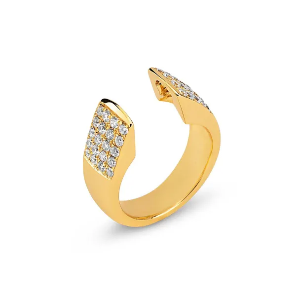 Ringen>Melano Jewelery Melano Cateye Cat Cz Ring
