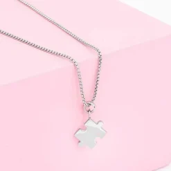Kettingen>Melano Jewelery Melano Friends Fit In Ketting Set Zilverkleurig