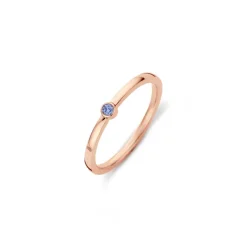 Ringen>Melano Jewelery Melano Friends Mini Cz Ring Jeans Blue