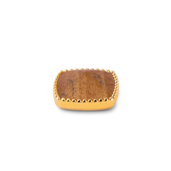 Steentjes>Melano Jewelery Melano Kosmic Bali Square Gem Steen