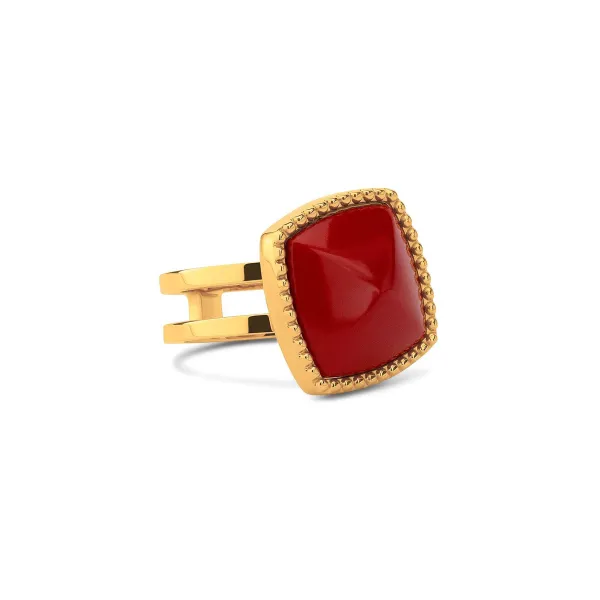 Steentjes>Melano Jewelery Melano Kosmic Bali Square Gem Steen