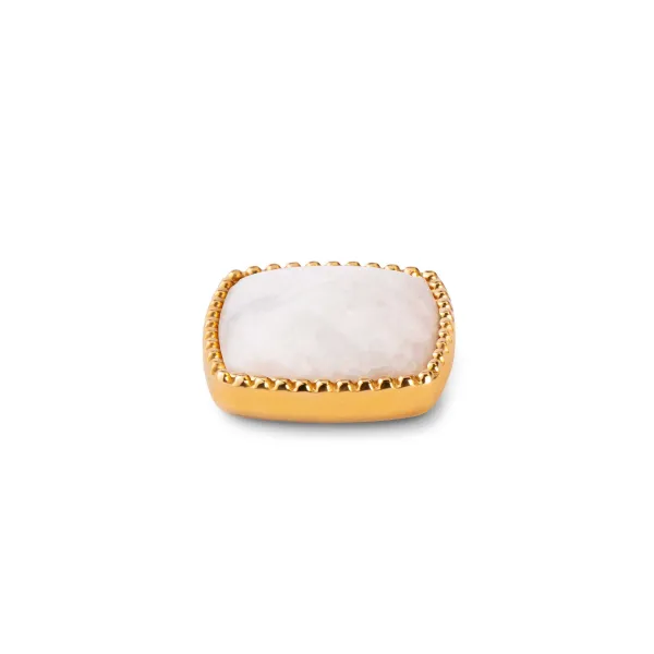 Steentjes>Melano Jewelery Melano Kosmic Bali Square Gem Steen