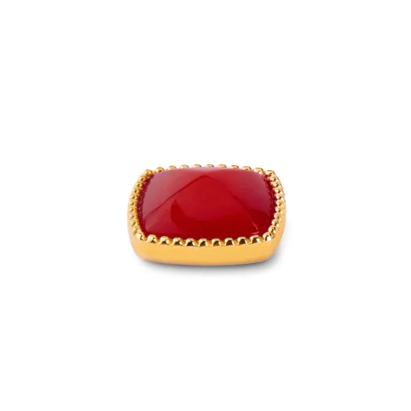 Steentjes>Melano Jewelery Melano Kosmic Bali Square Gem Steen