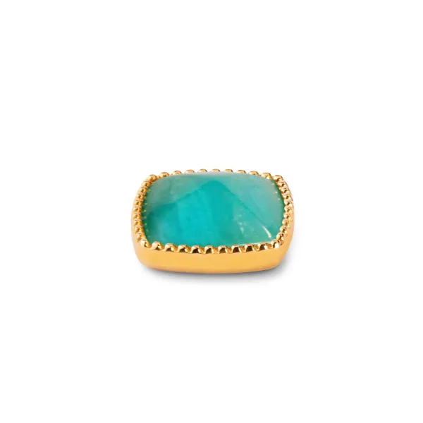 Steentjes>Melano Jewelery Melano Kosmic Bali Square Gem Steen