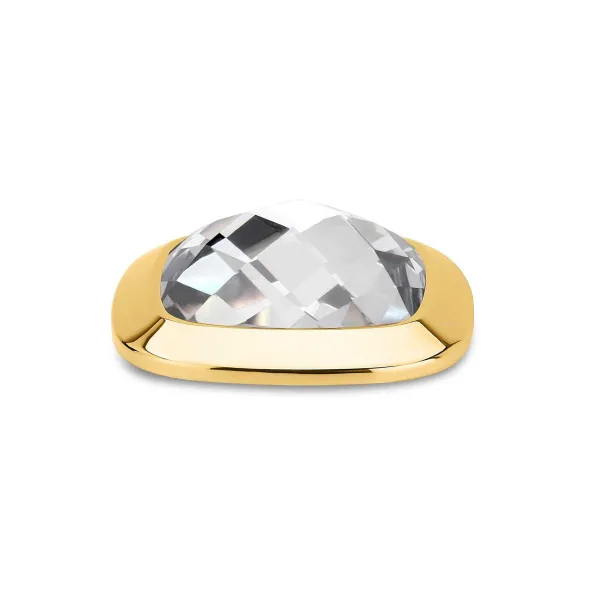 Steentjes>Melano Jewelery Melano Kosmic Facet Square Steen