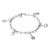Armbanden>Melano Jewelery Melano Ornaments Christmas Charms Armband Set Zilver