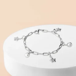Armbanden>Melano Jewelery Melano Ornaments Christmas Charms Armband Set Zilver