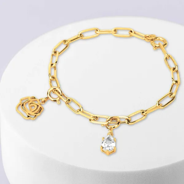 Armbanden>Melano Jewelery Melano Ornaments Rosy Elegance Armband Set