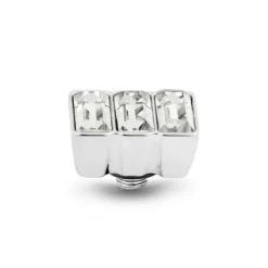 Steentjes>Melano Jewelery Melano Twisted Baguette Steentje