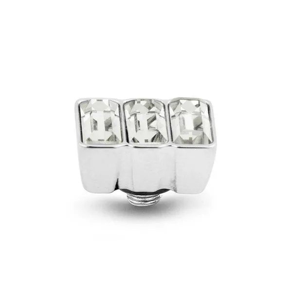 Steentjes>Melano Jewelery Melano Twisted Baguette Steentje