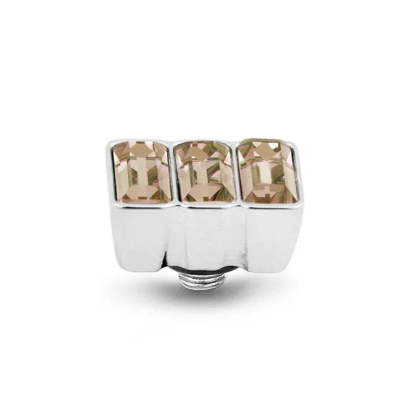 Steentjes>Melano Jewelery Melano Twisted Baguette Steentje