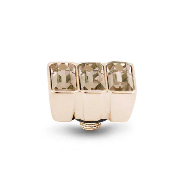 Steentjes>Melano Jewelery Melano Twisted Baguette Steentje