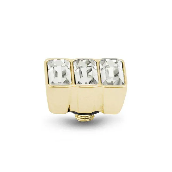 Steentjes>Melano Jewelery Melano Twisted Baguette Steentje