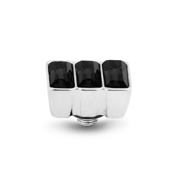 Steentjes>Melano Jewelery Melano Twisted Baguette Steentje