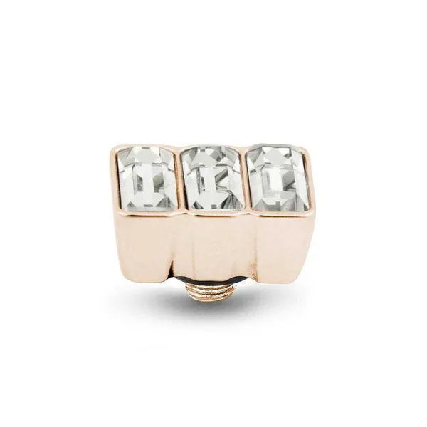 Steentjes>Melano Jewelery Melano Twisted Baguette Steentje