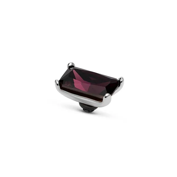 Steentjes>Melano Jewelery Melano Twisted Baguette Steentje