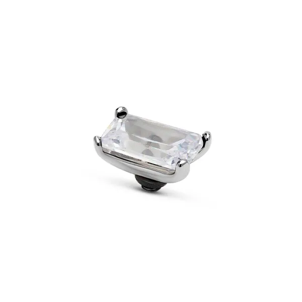 Steentjes>Melano Jewelery Melano Twisted Baguette Steentje