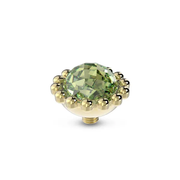 Steentjes>Melano Jewelery Melano Twisted Bali Facet Steentje