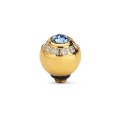 Steentjes>Melano Jewelery Melano Twisted Ball Cz Steentje