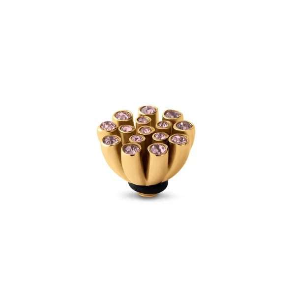 Steentjes>Melano Jewelery Melano Twisted Coral Steentje