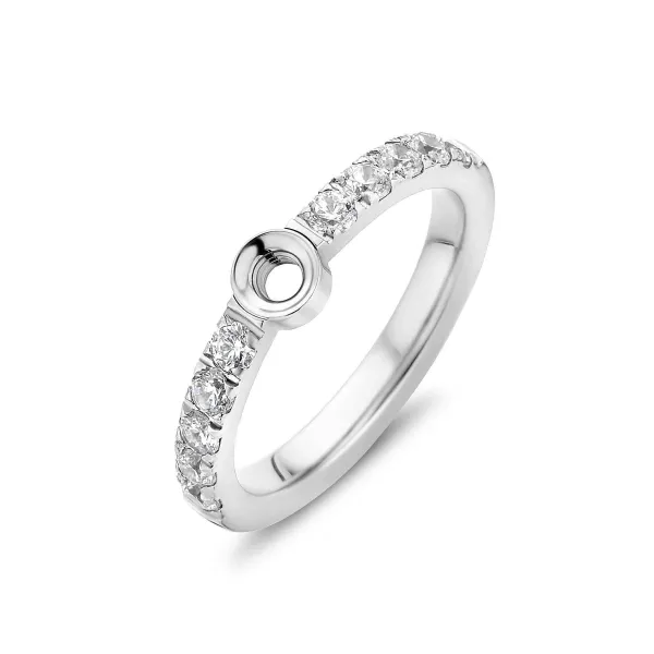 Ringen>Melano Jewelery Melano Twisted Crystal Ring