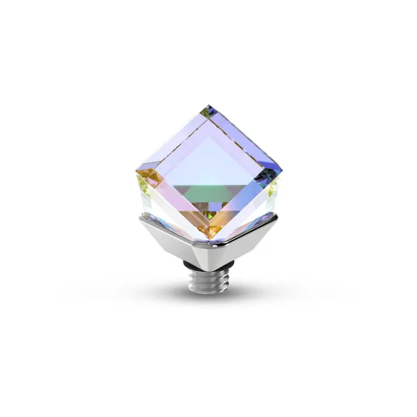 Steentjes>Melano Jewelery Melano Twisted Cube Steentje