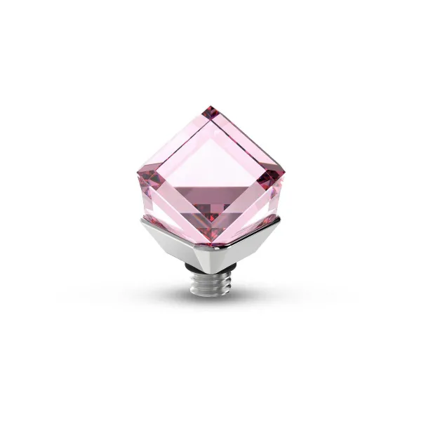 Steentjes>Melano Jewelery Melano Twisted Cube Steentje