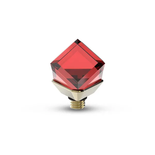 Steentjes>Melano Jewelery Melano Twisted Cube Steentje