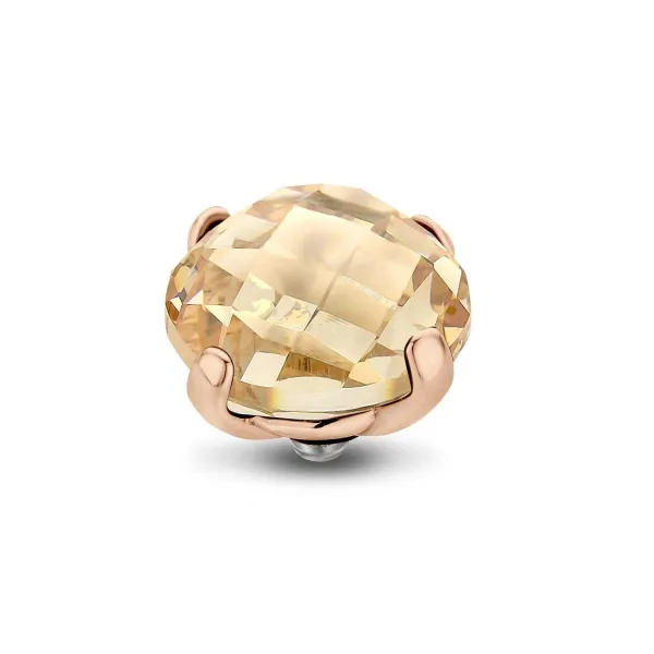 Steentjes>Melano Jewelery Melano Twisted Facet Bold Steentje