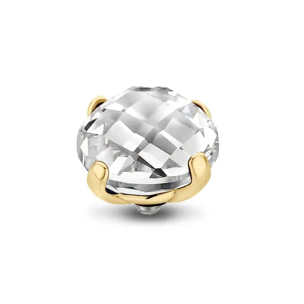 Steentjes>Melano Jewelery Melano Twisted Facet Bold Steentje