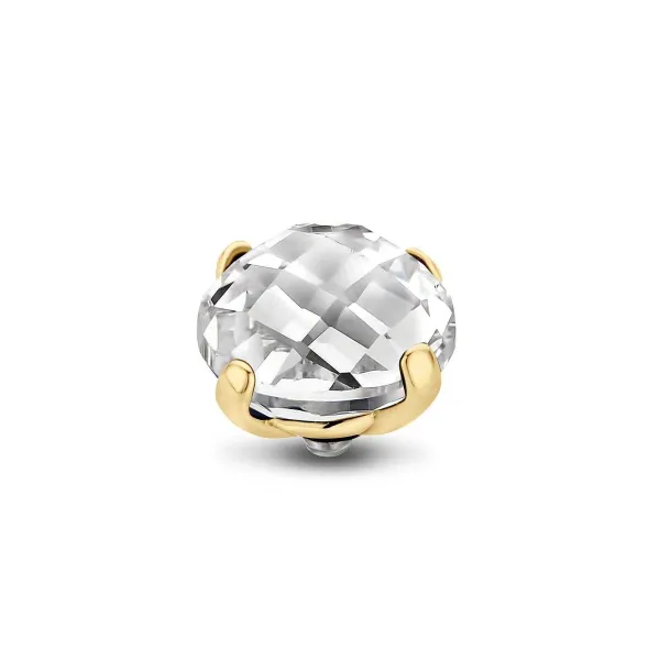 Steentjes>Melano Jewelery Melano Twisted Facet Bold Steentje