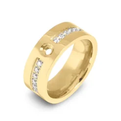 Ringen>Melano Jewelery Melano Twisted Flat Basic Cz Ring