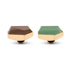 Steentjes>Melano Jewelery Melano Twisted Frosted Cool Vibes Steentjes Set