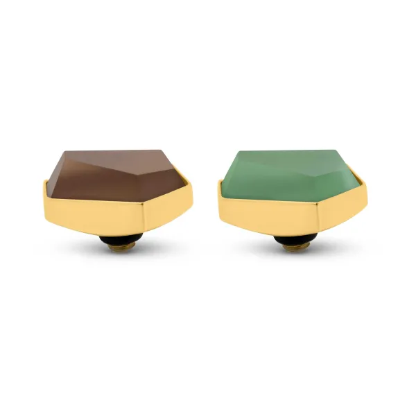 Steentjes>Melano Jewelery Melano Twisted Frosted Cool Vibes Steentjes Set