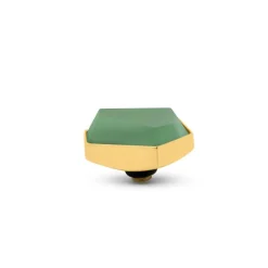 Steentjes>Melano Jewelery Melano Twisted Frosted Geo Steentje
