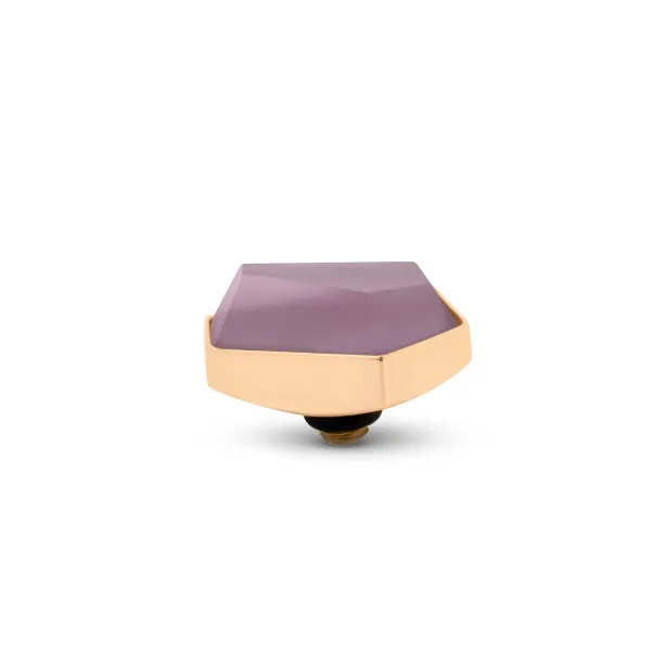 Steentjes>Melano Jewelery Melano Twisted Frosted Geo Steentje