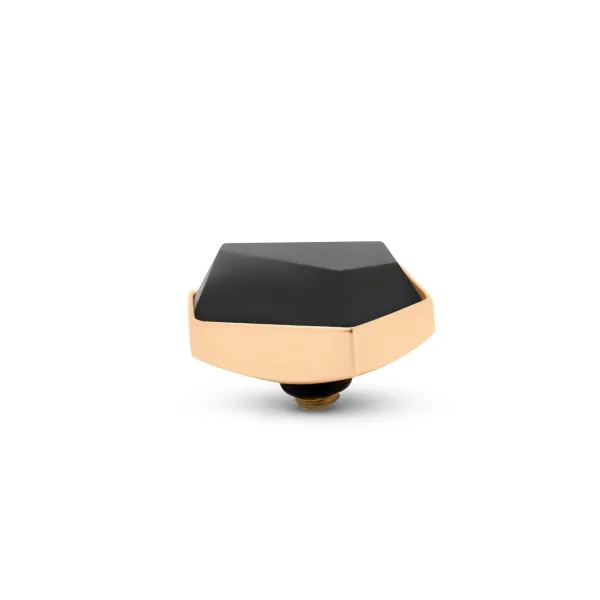 Steentjes>Melano Jewelery Melano Twisted Frosted Geo Steentje