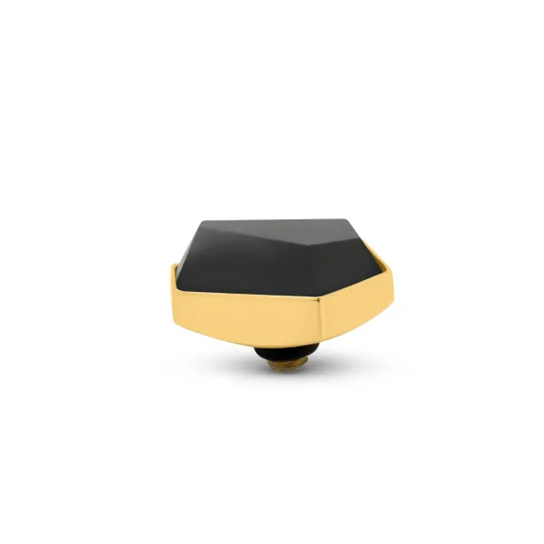 Steentjes>Melano Jewelery Melano Twisted Frosted Geo Steentje