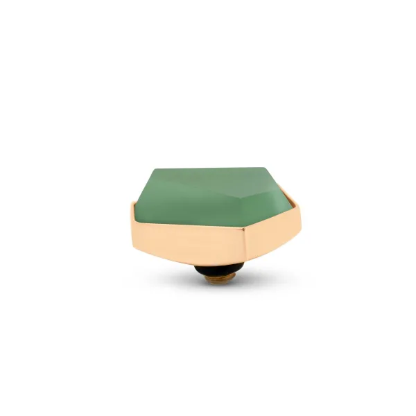 Steentjes>Melano Jewelery Melano Twisted Frosted Geo Steentje