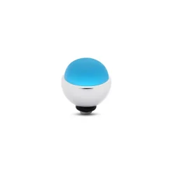 Steentjes>Melano Jewelery Melano Twisted Frosted Glass Steentje