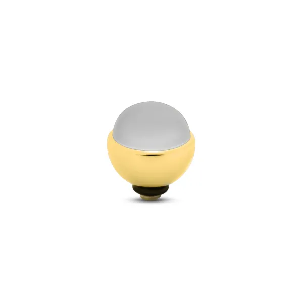 Steentjes>Melano Jewelery Melano Twisted Frosted Glass Steentje