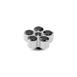 Steentjes>Melano Jewelery Melano Twisted Frozen Star Cz Steentje