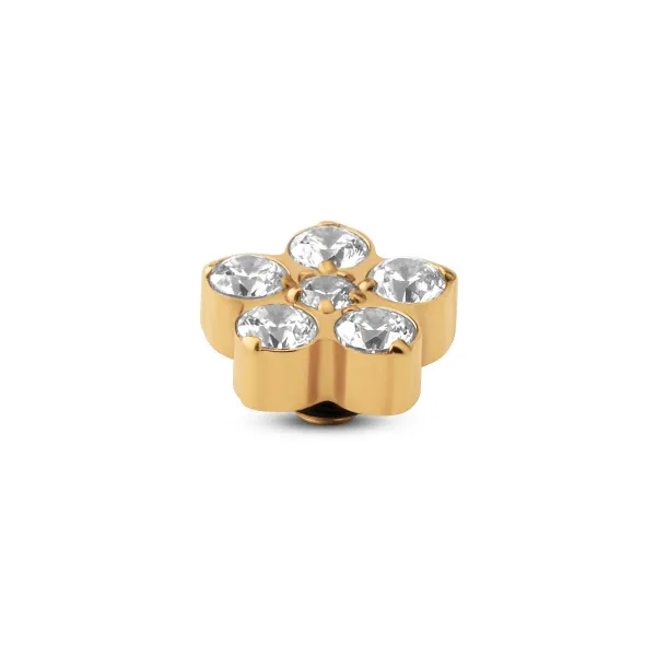 Steentjes>Melano Jewelery Melano Twisted Frozen Star Cz Steentje