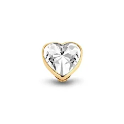 Steentjes>Melano Jewelery Melano Twisted Heart Steentje