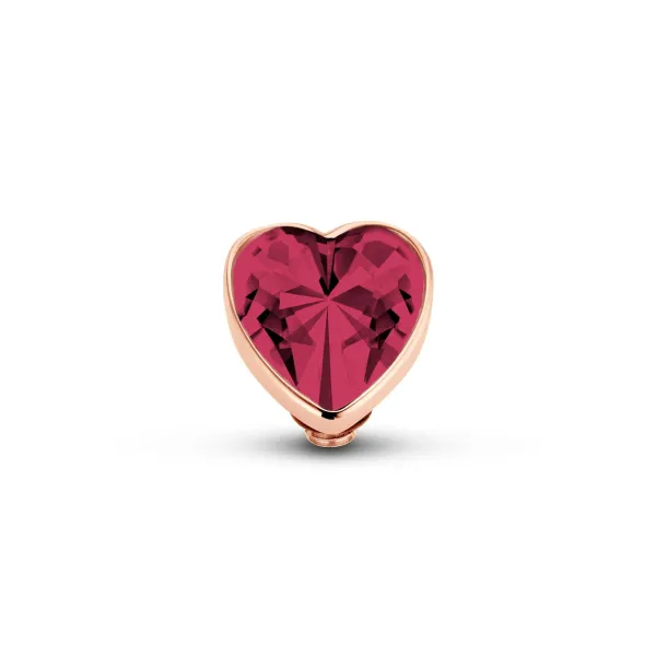 Steentjes>Melano Jewelery Melano Twisted Heart Steentje