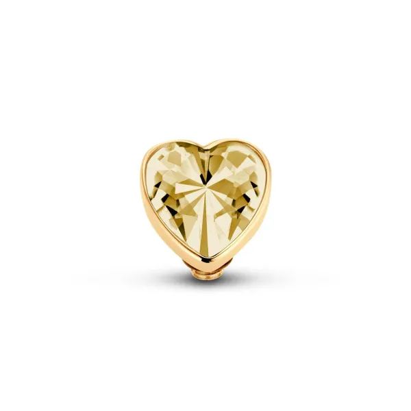 Steentjes>Melano Jewelery Melano Twisted Heart Steentje