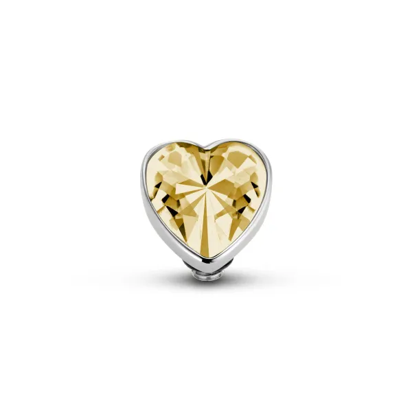Steentjes>Melano Jewelery Melano Twisted Heart Steentje