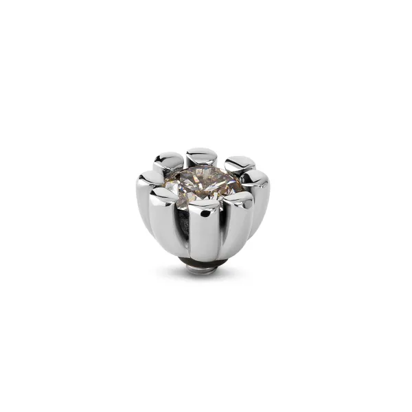 Steentjes>Melano Jewelery Melano Twisted Huggie Steentje
