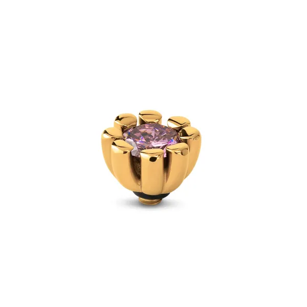 Steentjes>Melano Jewelery Melano Twisted Huggie Steentje