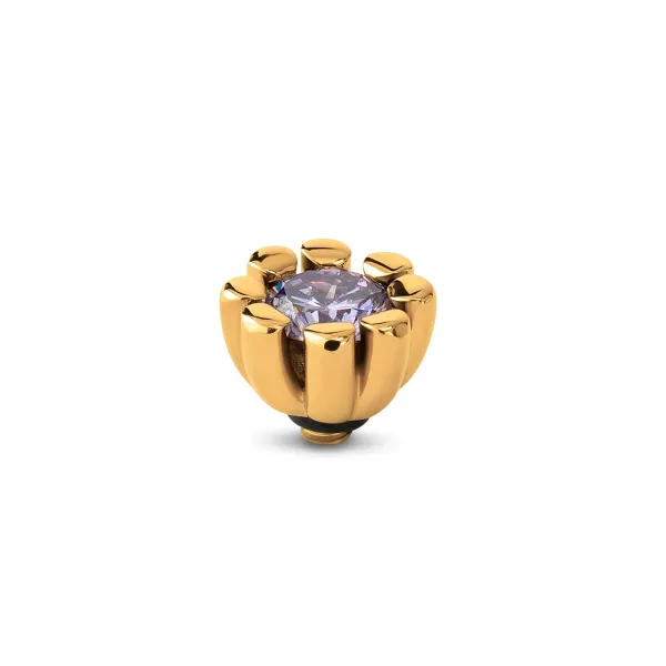 Steentjes>Melano Jewelery Melano Twisted Huggie Steentje